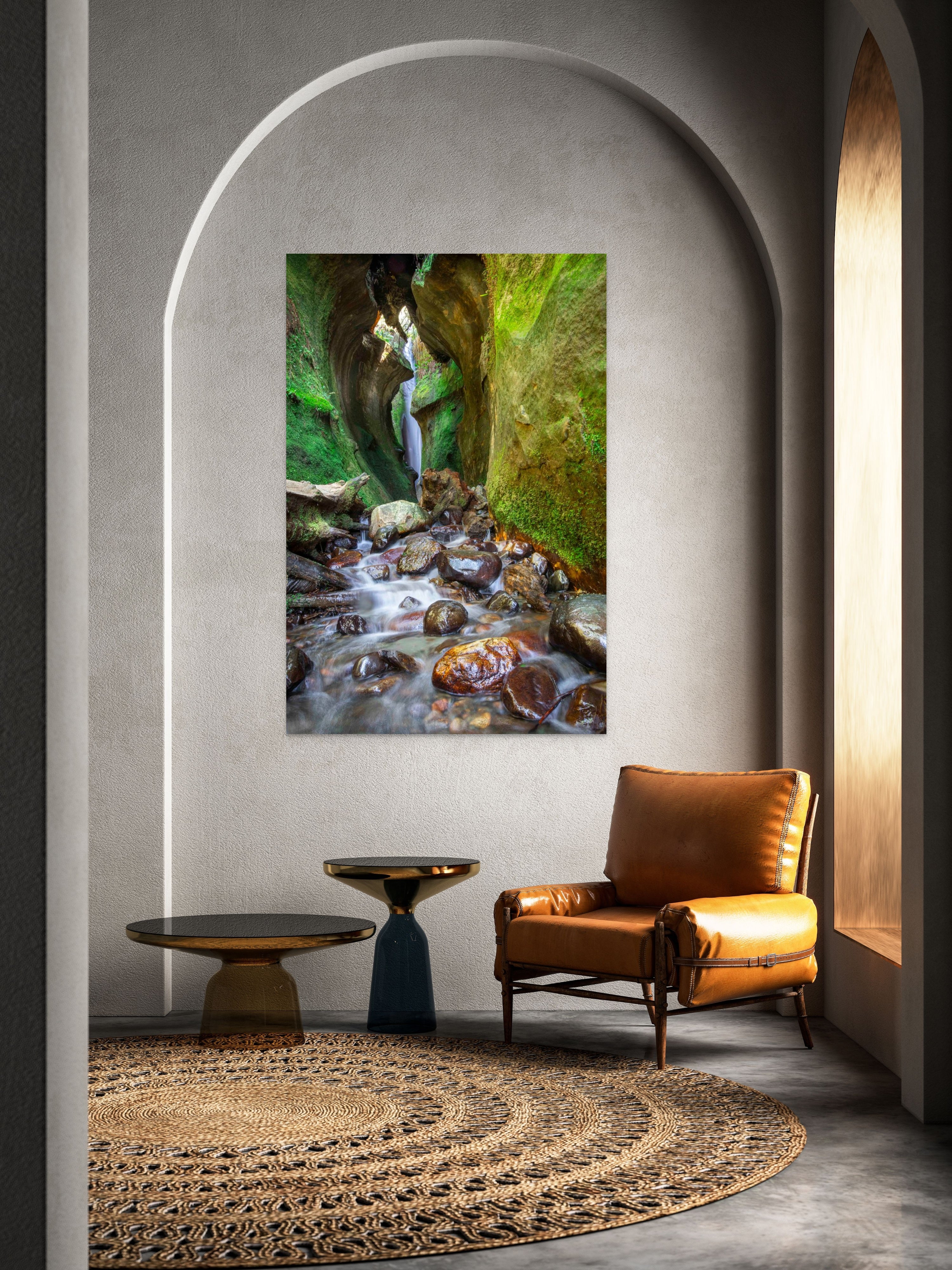 Hidden Sombrio Waterfall 40x60"