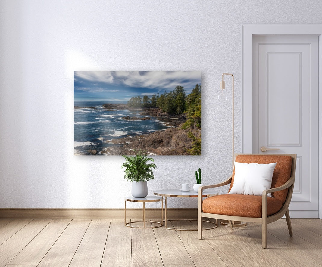 Windblown Wild Pacific 40x60"