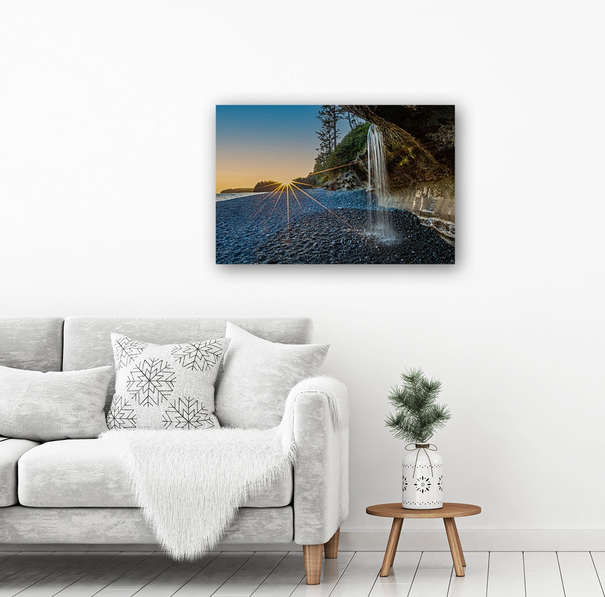 Sandcut Beach Sunset 24x36"