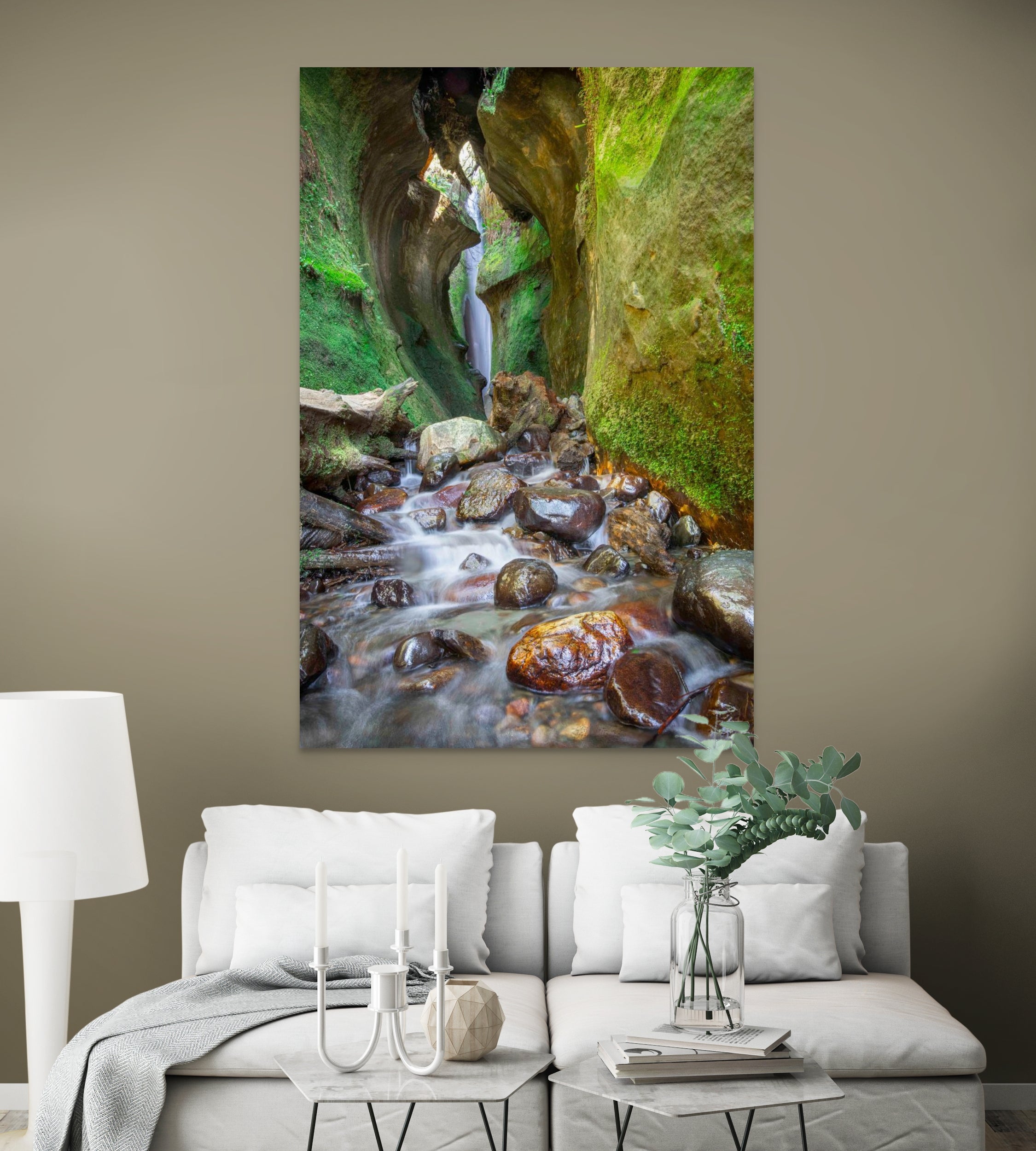Hidden Sombrio Waterfall 40x60"
