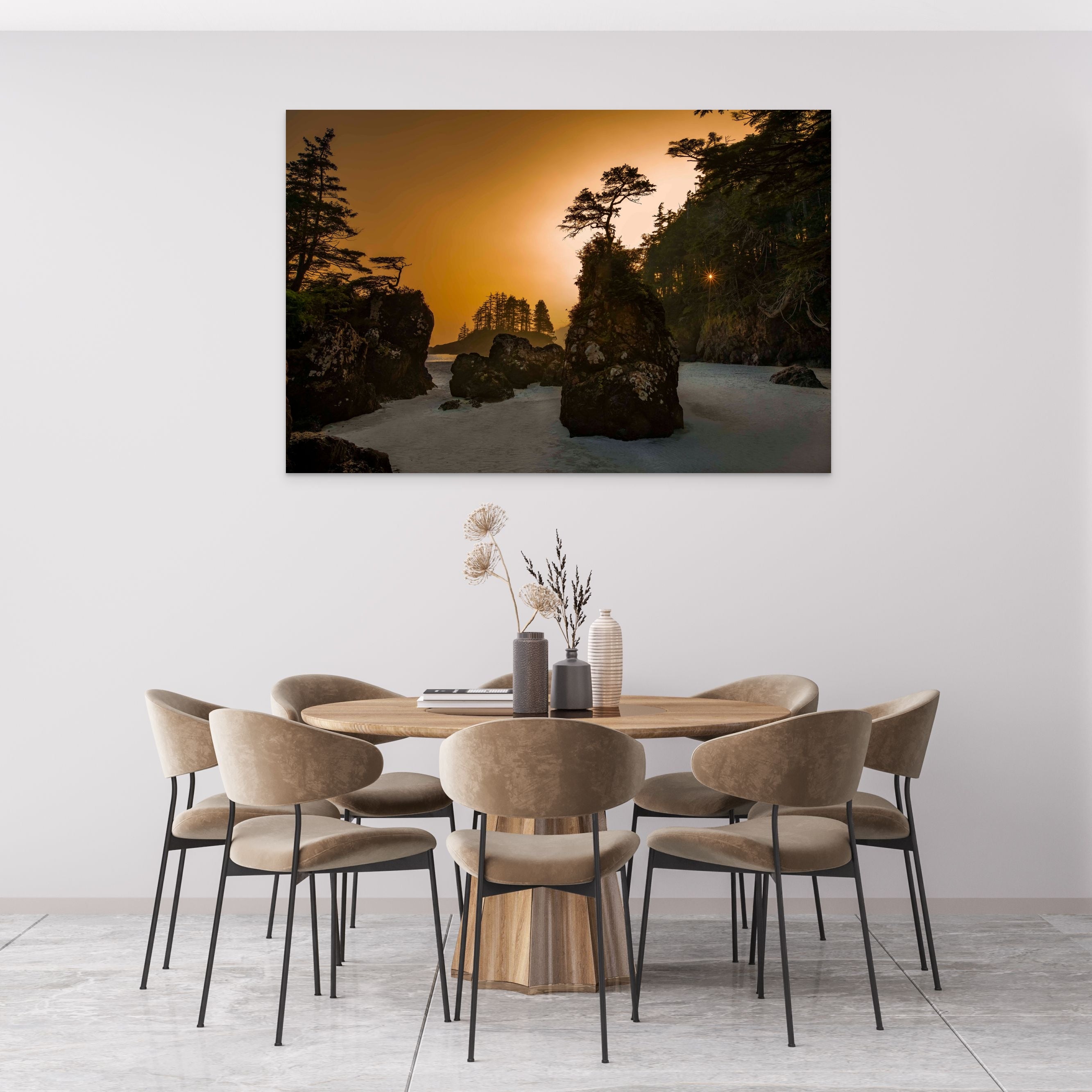 San Josef Bay Sunburst 40x60"