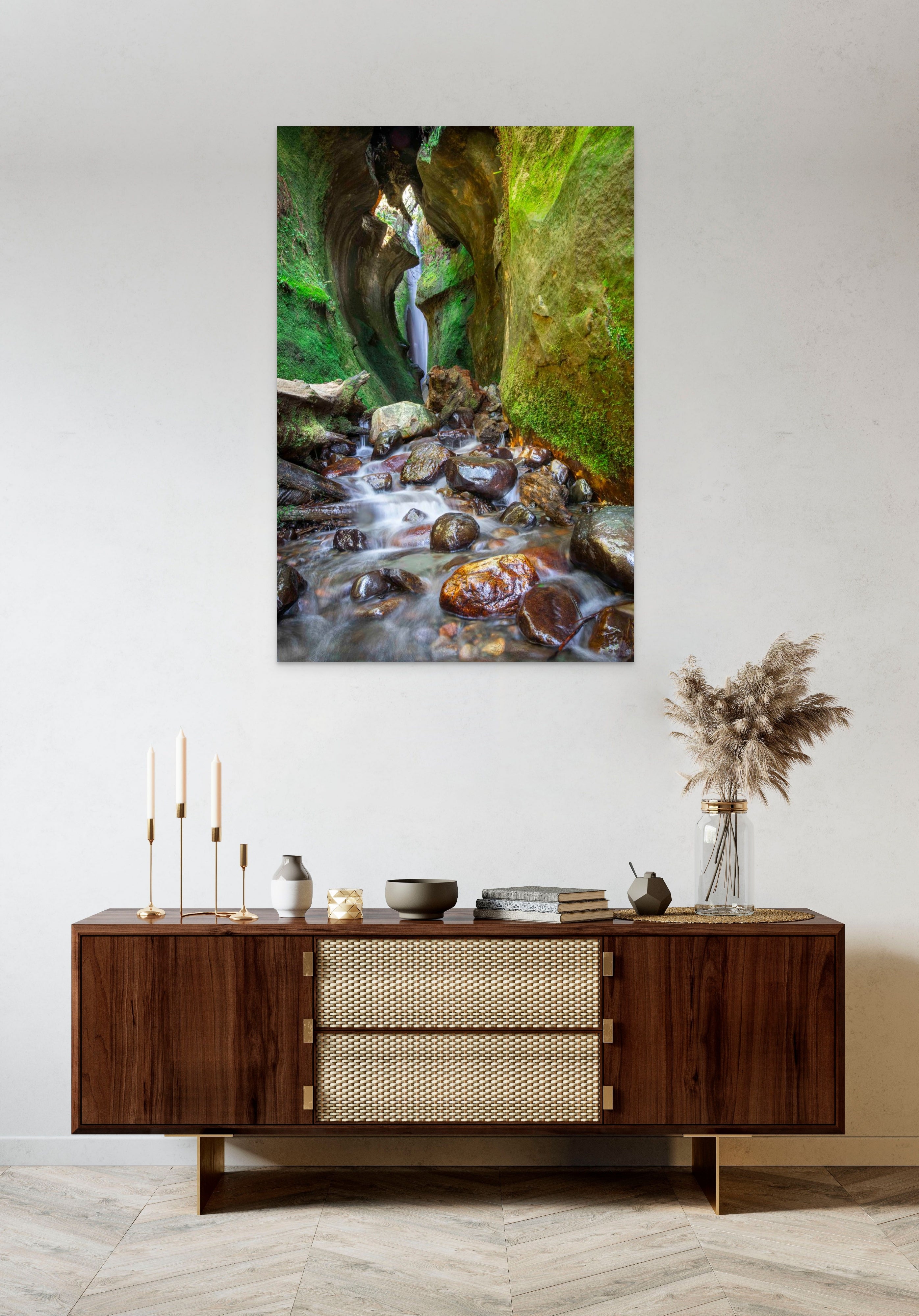 Hidden Sombrio Waterfall 40x60"