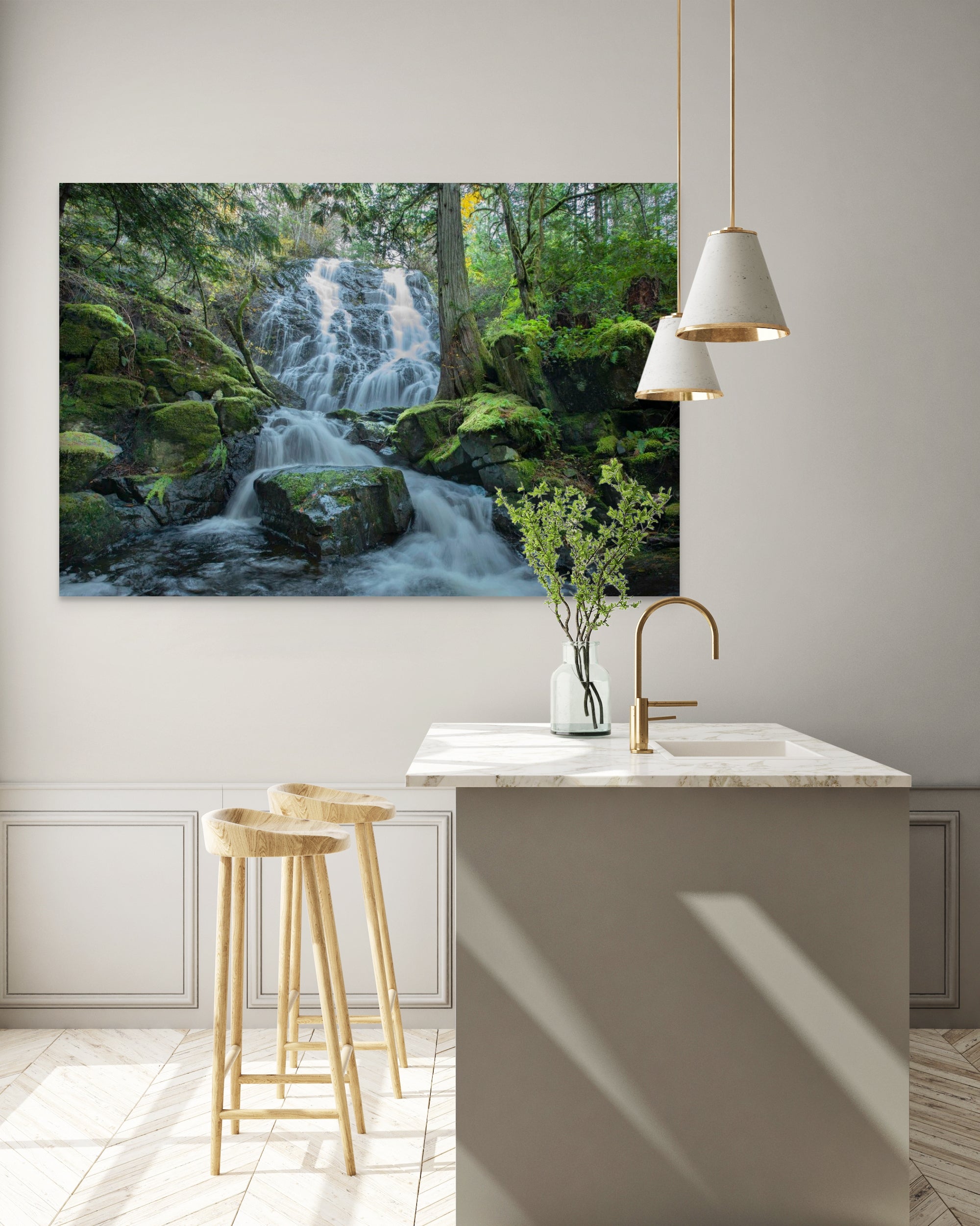 Emerald Falls 40x60"