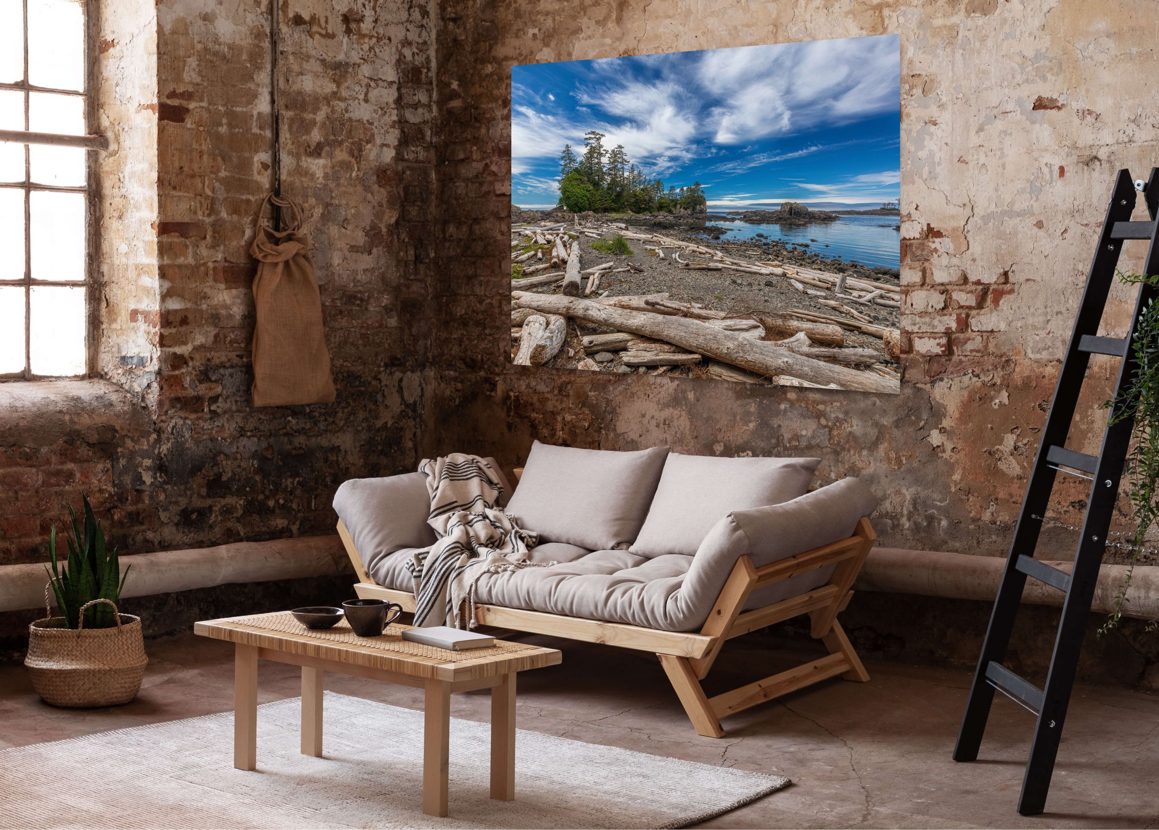 Wild Pacific Trail Driftwood 40x60"