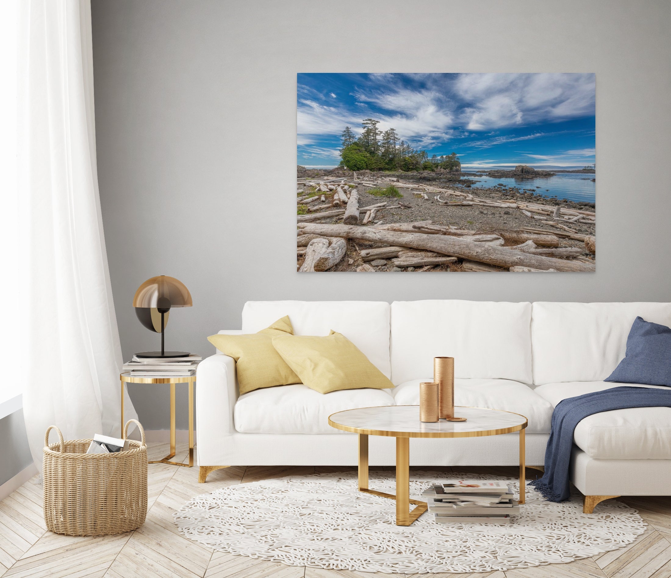 Wild Pacific Trail Driftwood 40x60"