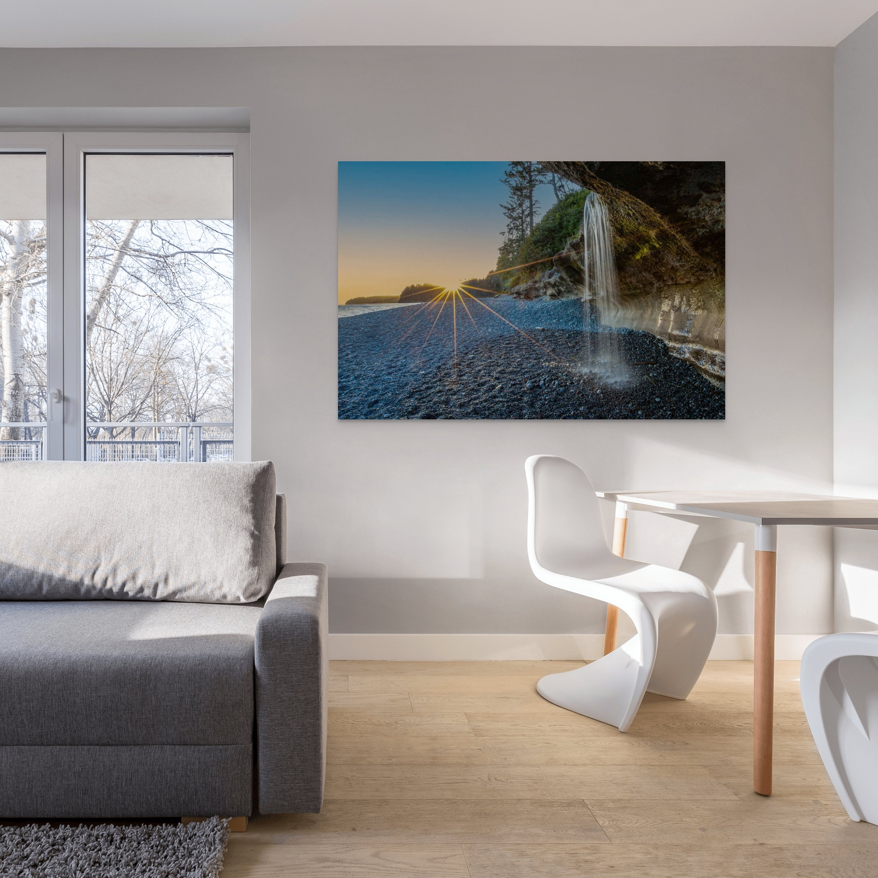 Sandcut Beach Sunset 40x60"