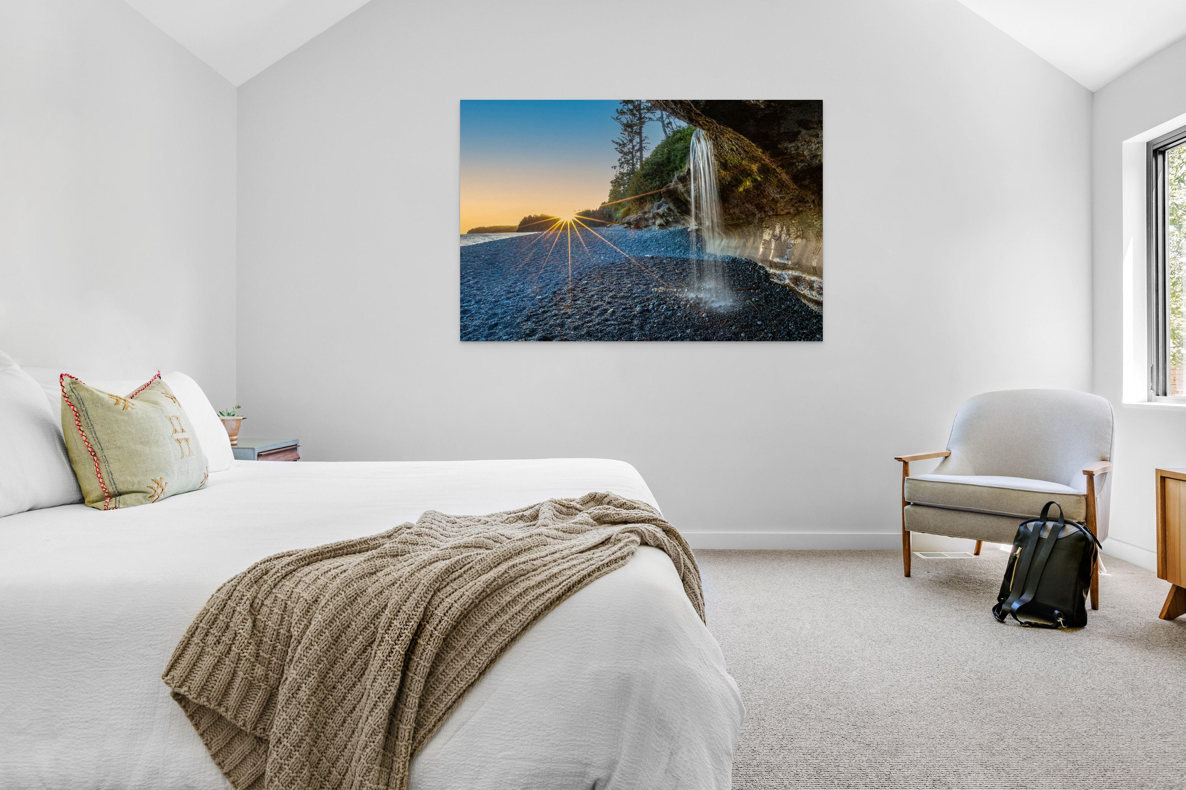 Sandcut Beach Sunset 40x60"