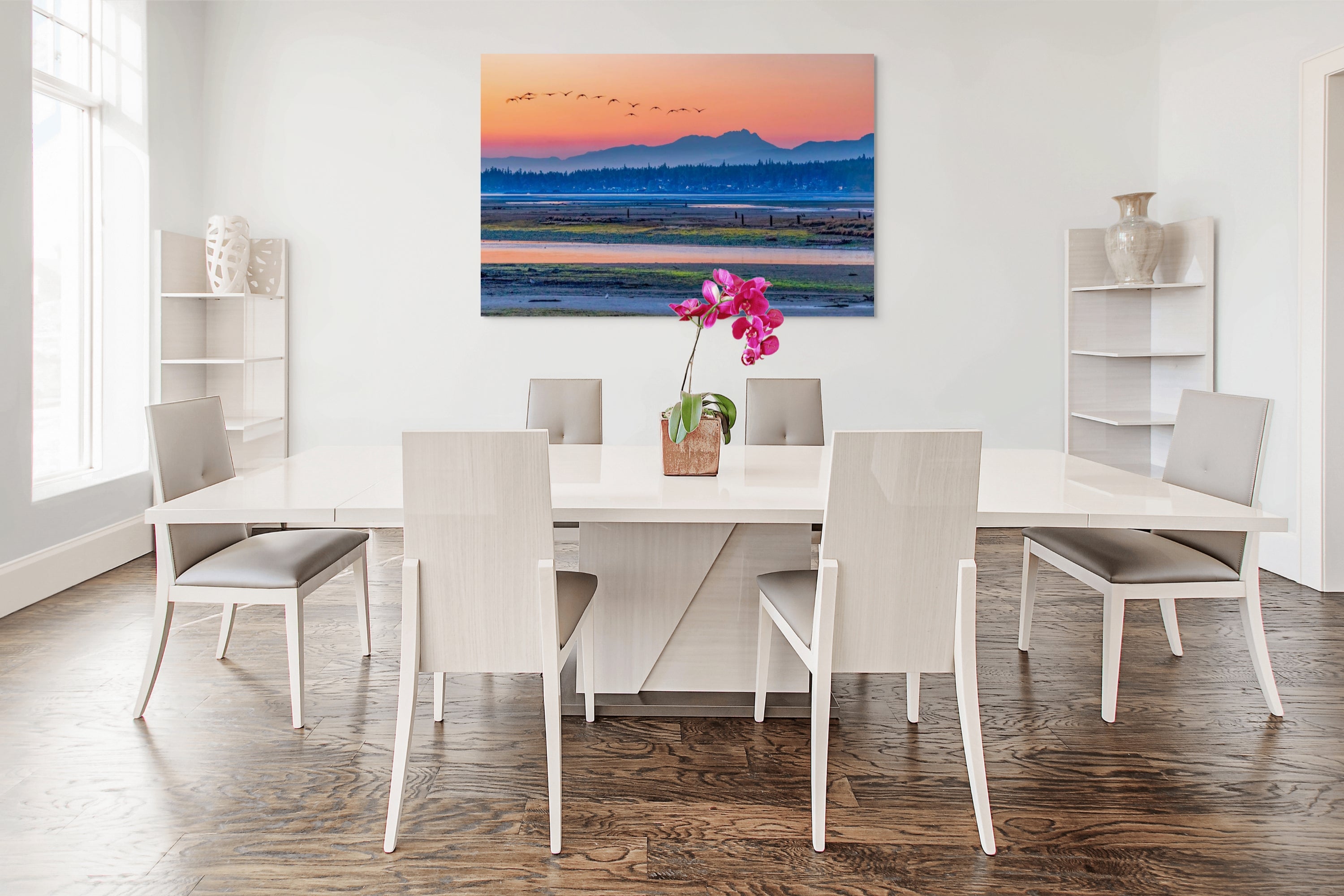 Courtenay Estuary at Dawn 40x60"