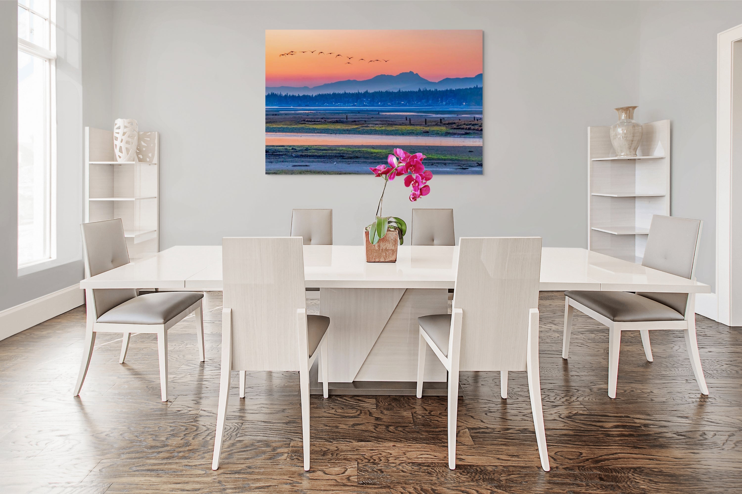 Courtenay Estuary at Dawn 40x60"