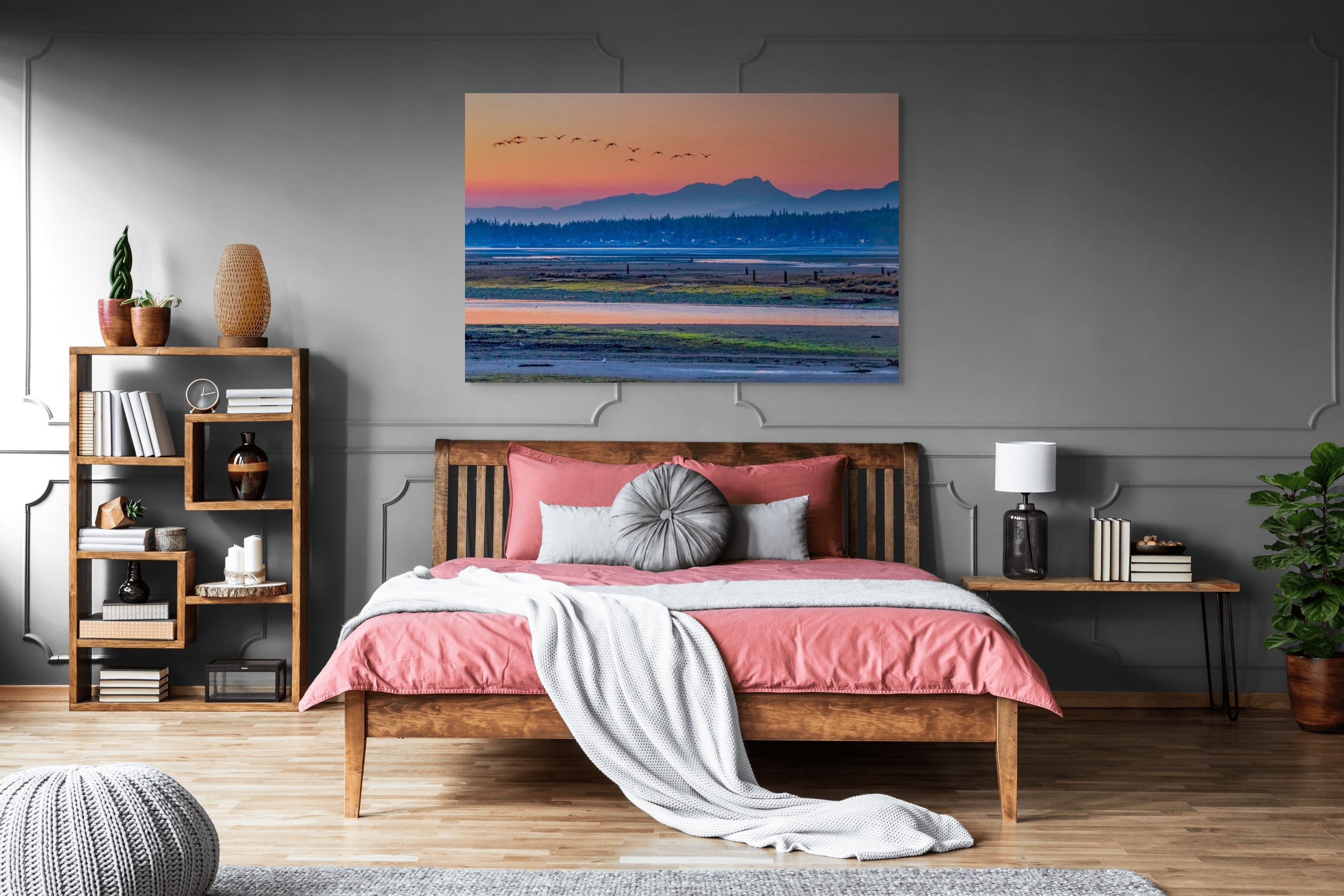 Courtenay Estuary at Dawn 40x60"