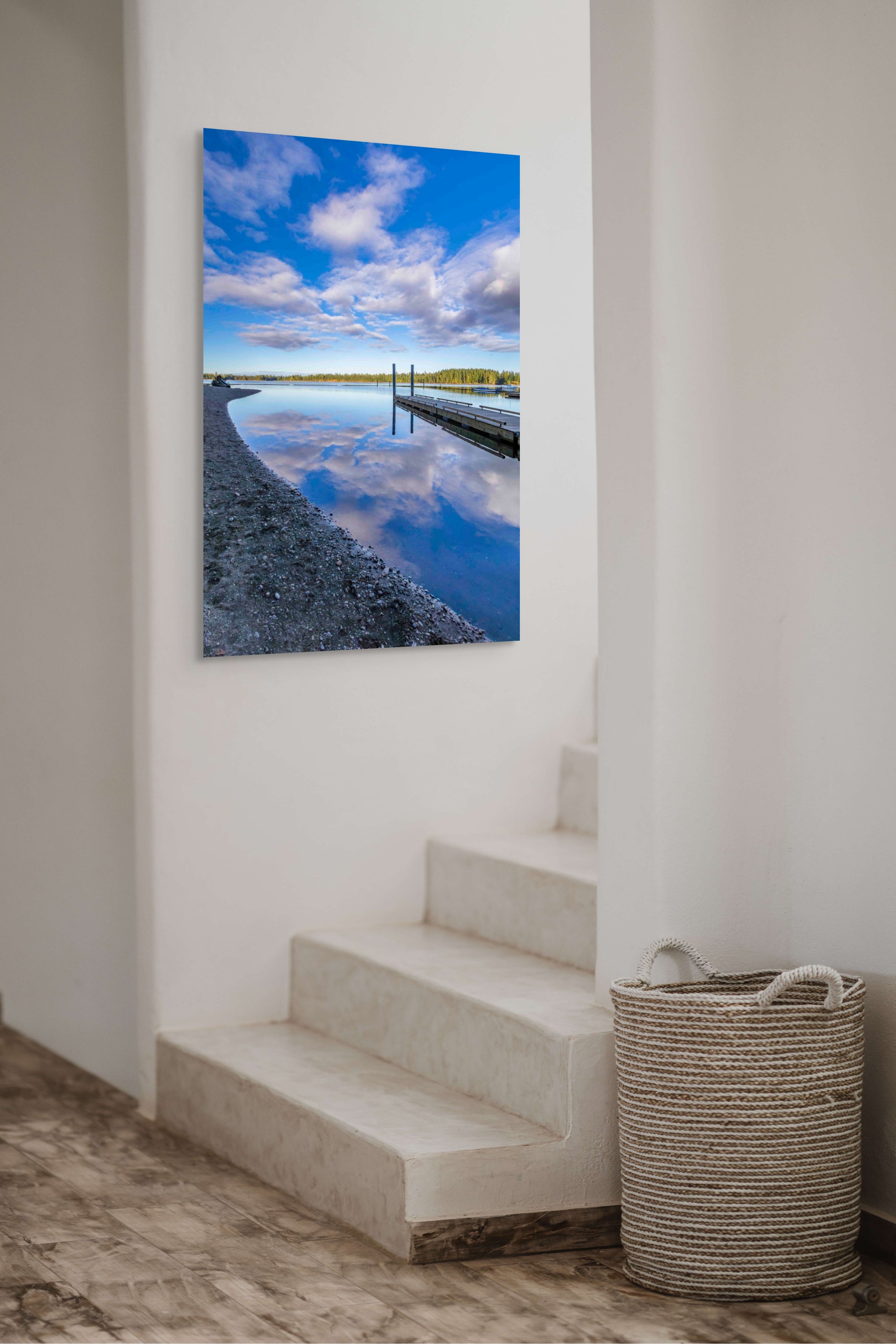 Comox Lake Reflection 24x36"