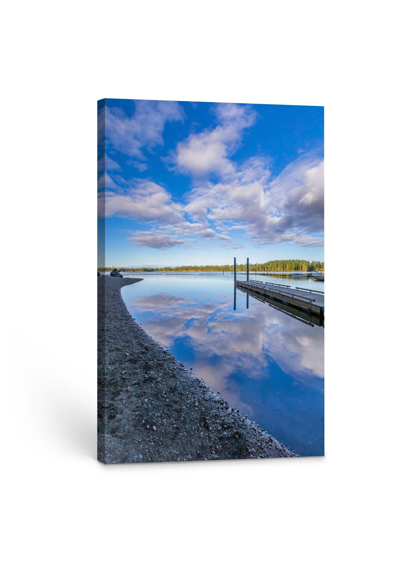 Comox Lake Reflection 24x36"