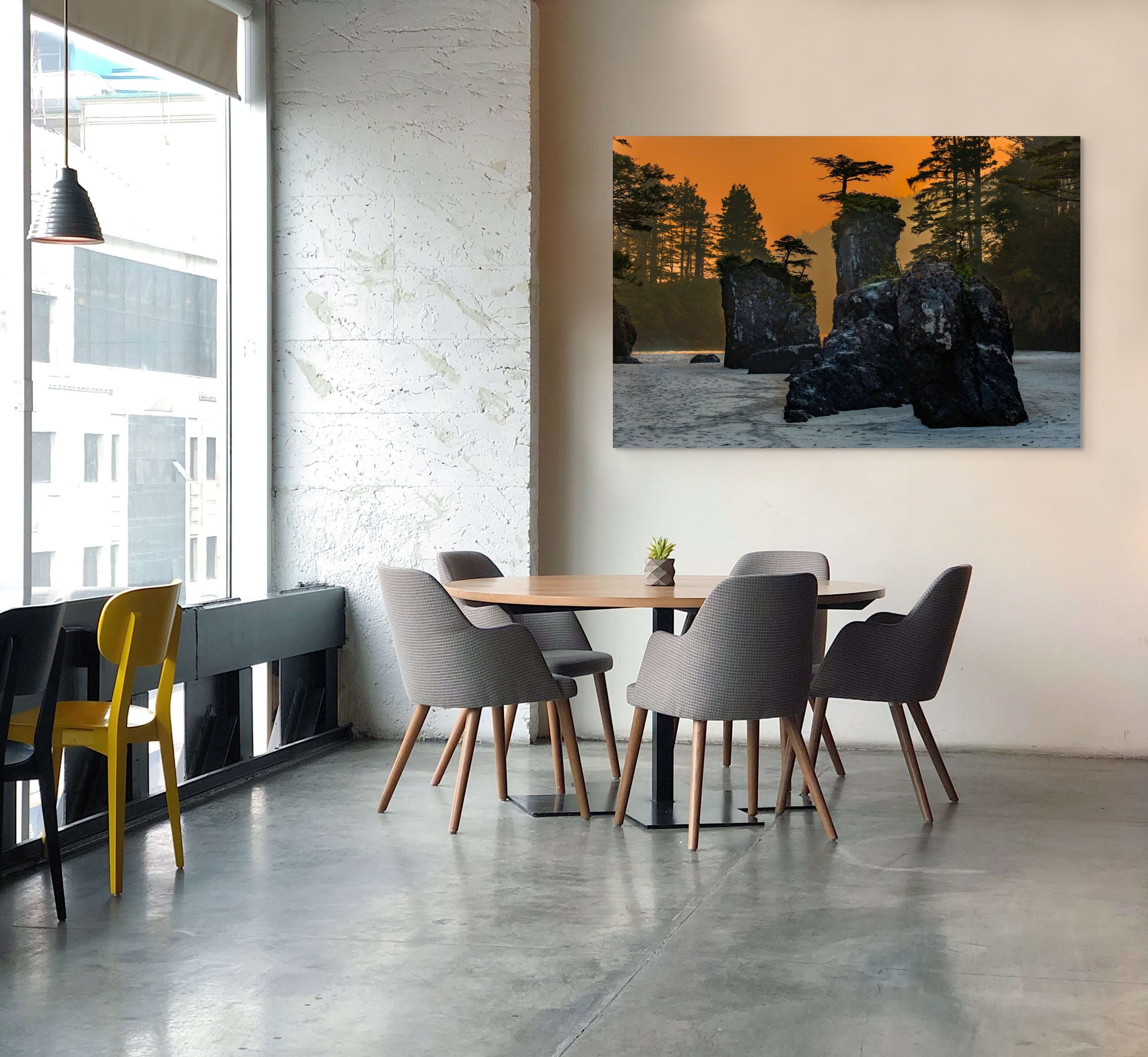 San Josef Bay Sea Stacks 40x60"