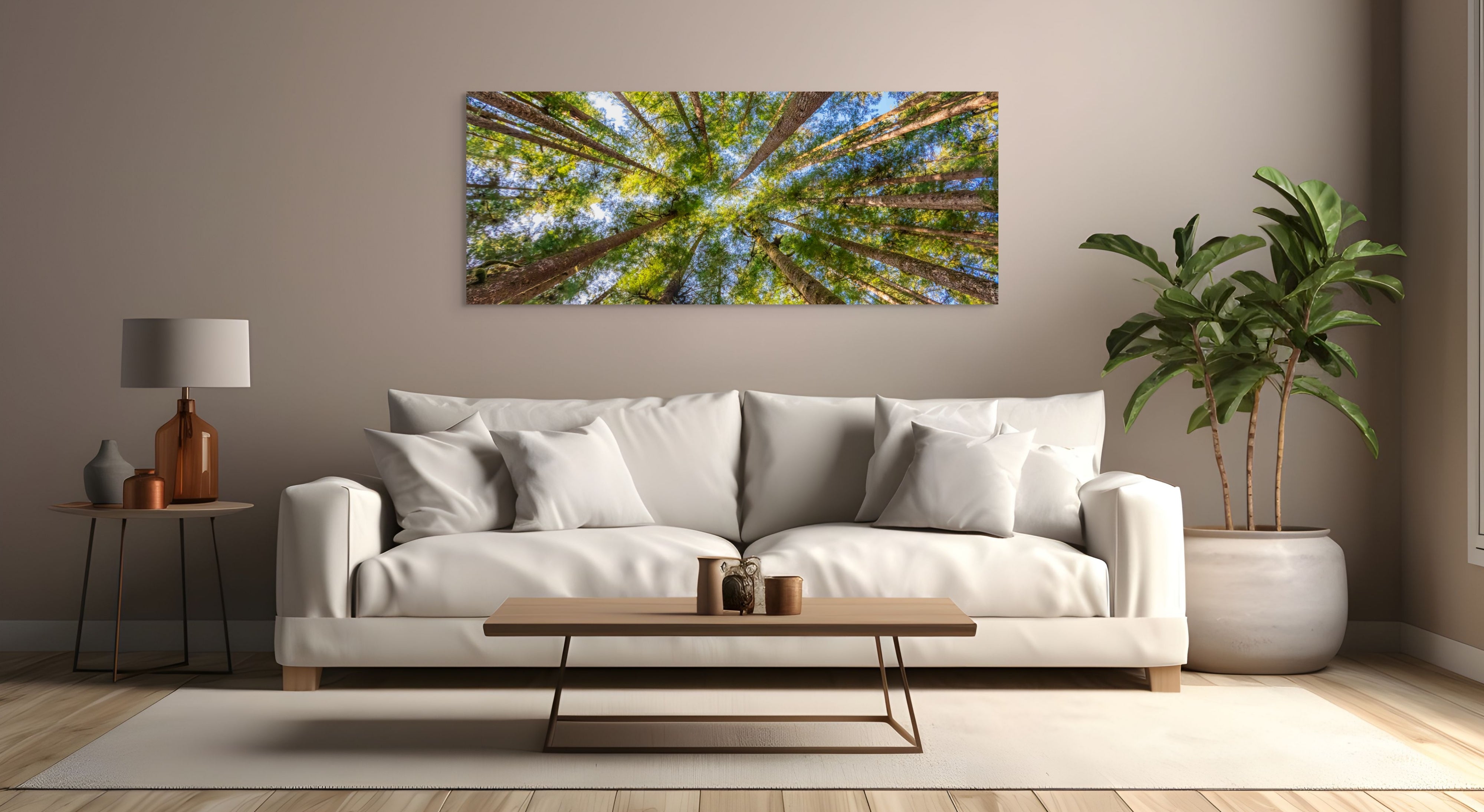 Tree Canopy, Panorama 24x60"
