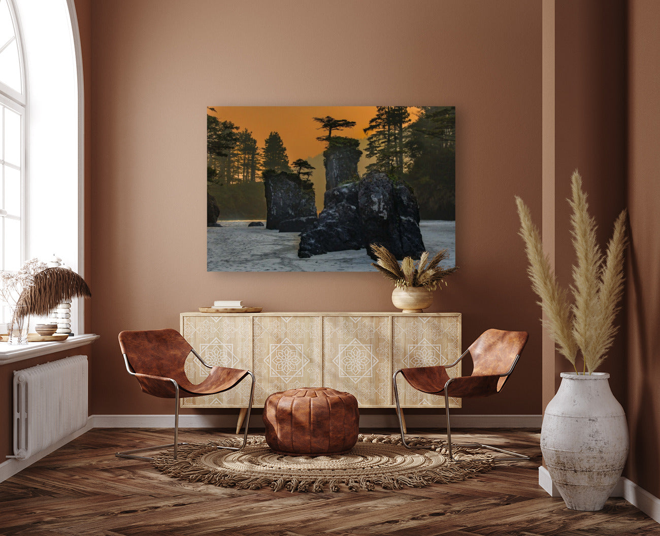 San Josef Bay Sea Stacks 40x60"