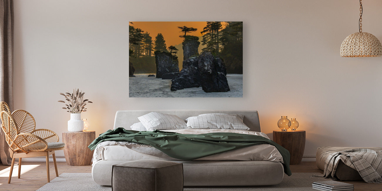 San Josef Bay Sea Stacks 40x60"