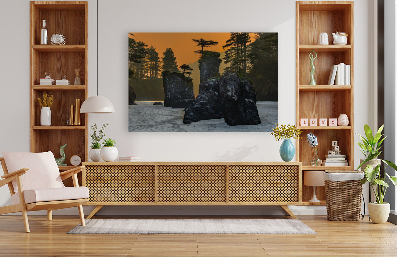 San Josef Bay Sea Stacks 40x60"