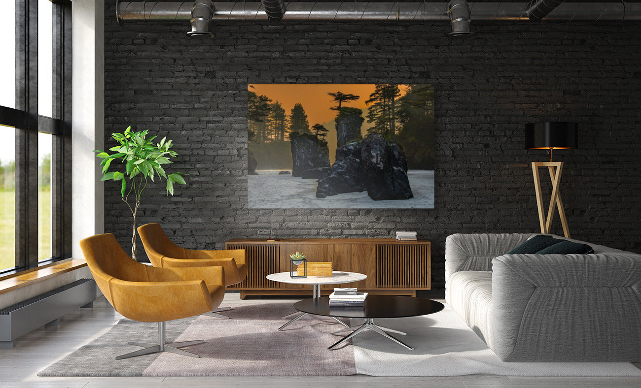 San Josef Bay Sea Stacks 40x60"