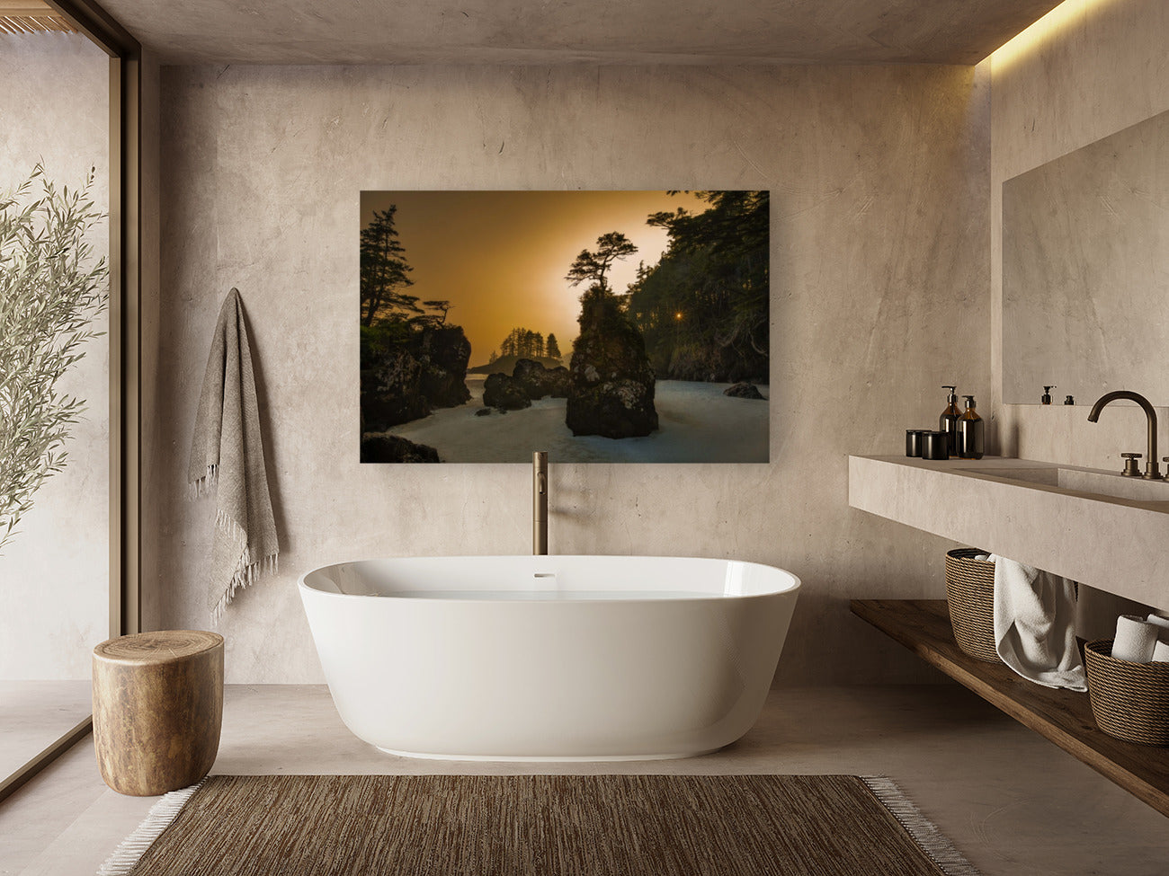 San Josef Bay Sunburst 40x60"