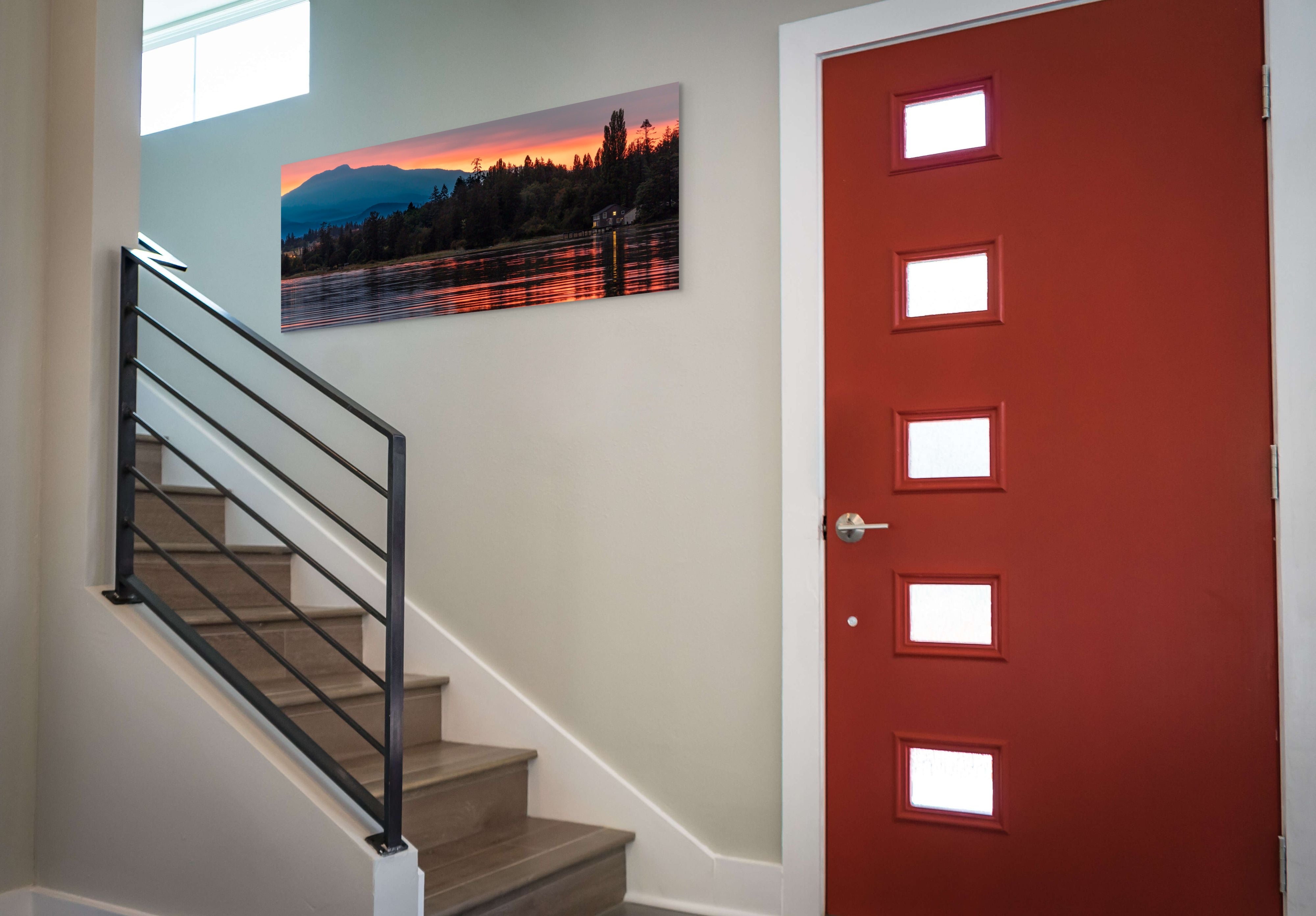Cozy Comox Sunset Panorama 24x60"