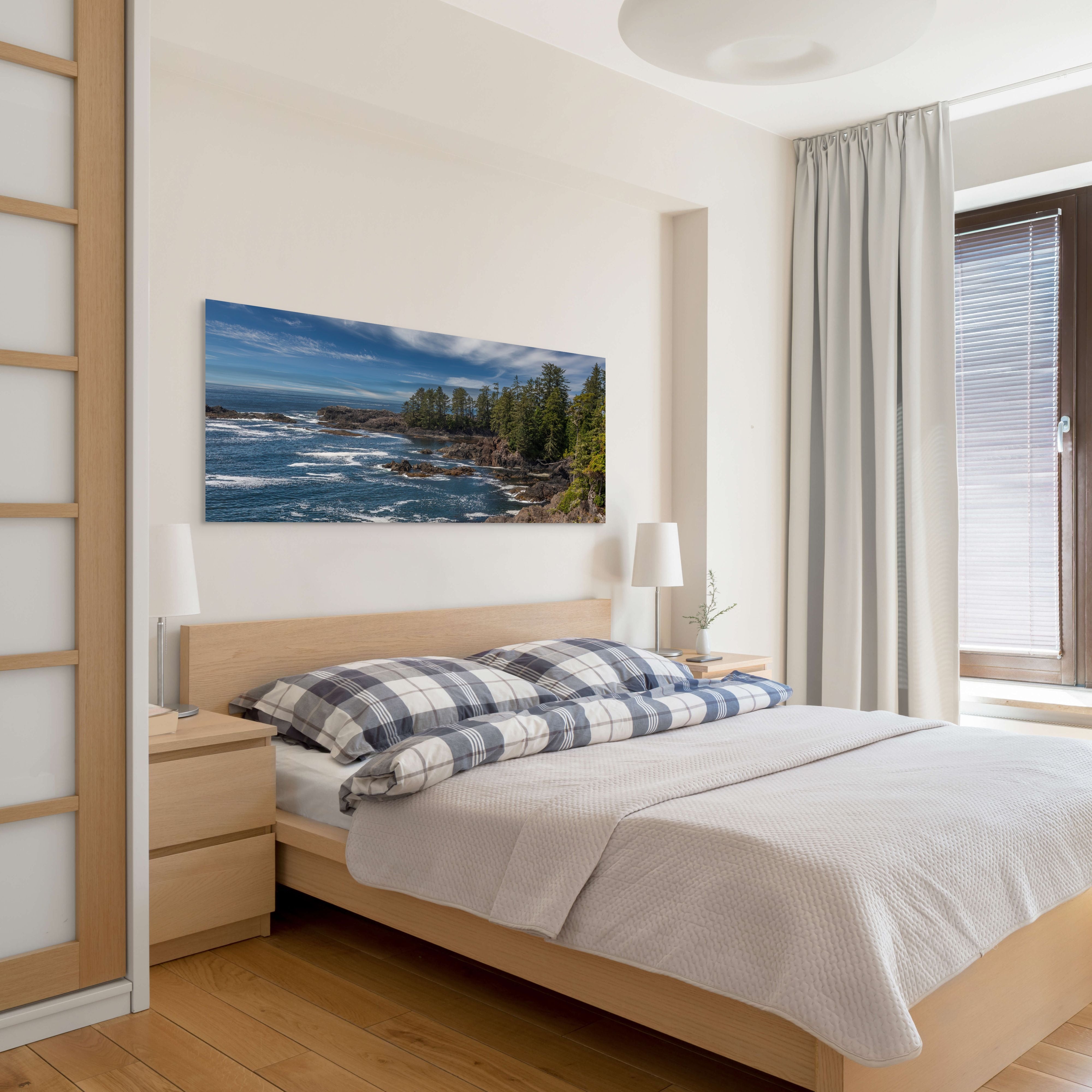 Windblown Wild Pacific Panorama 24x60"