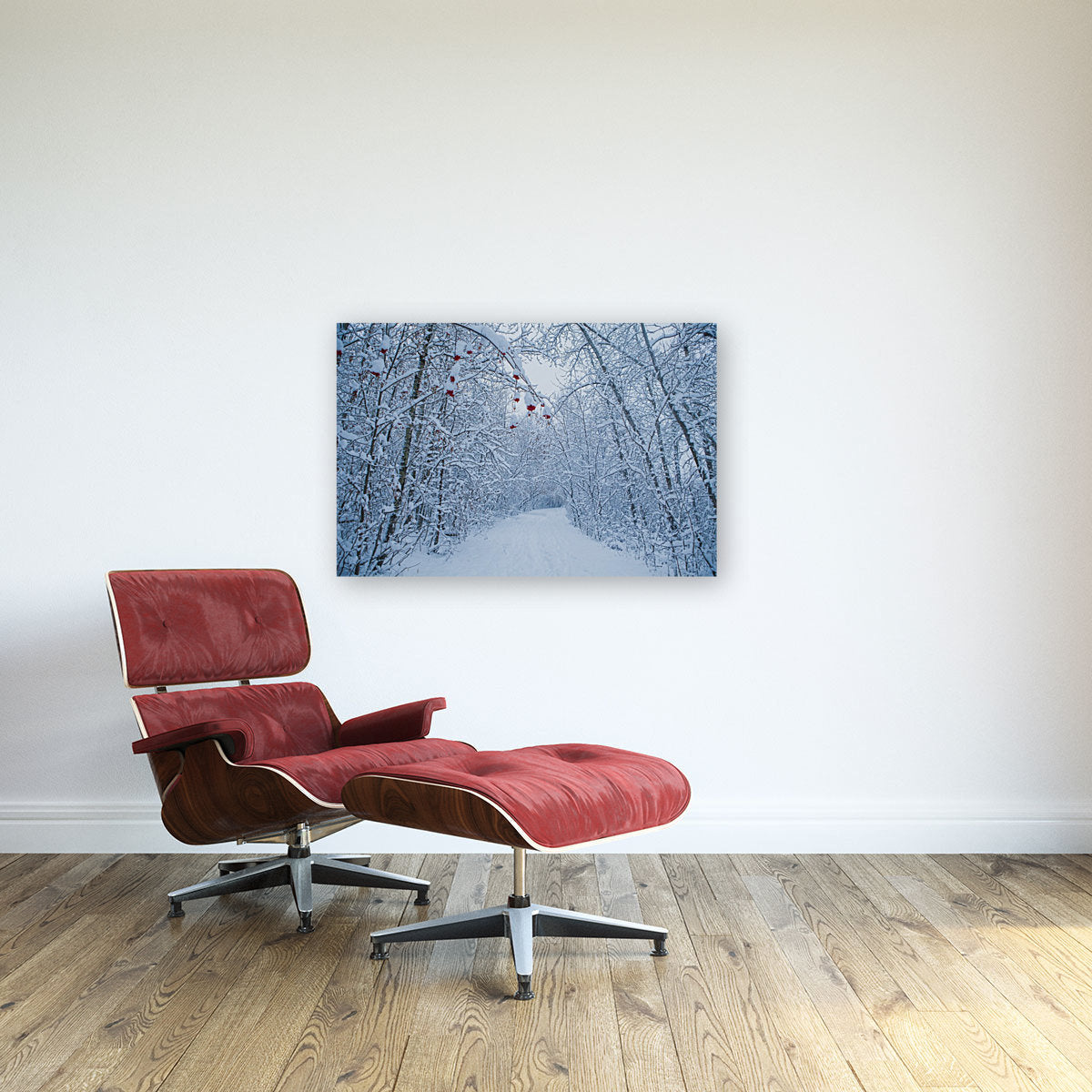 Snowy Path 24x36"