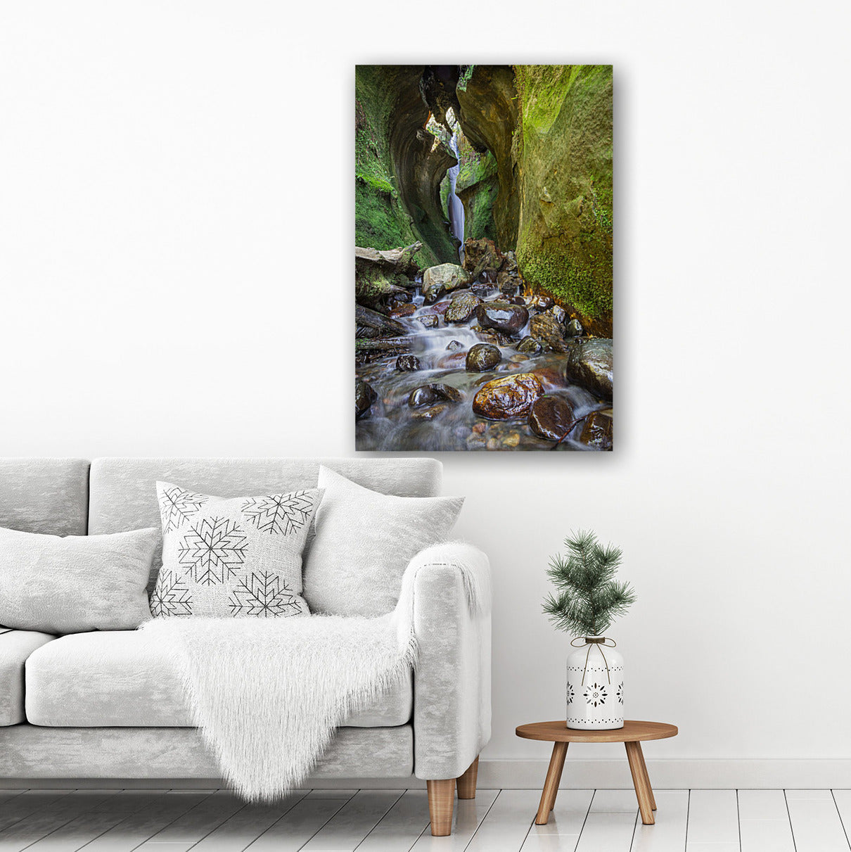 Hidden Sombrio Waterfall 24x36"