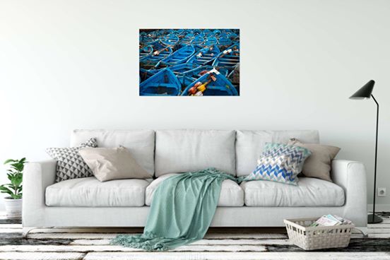 Blue Boats 24x36"