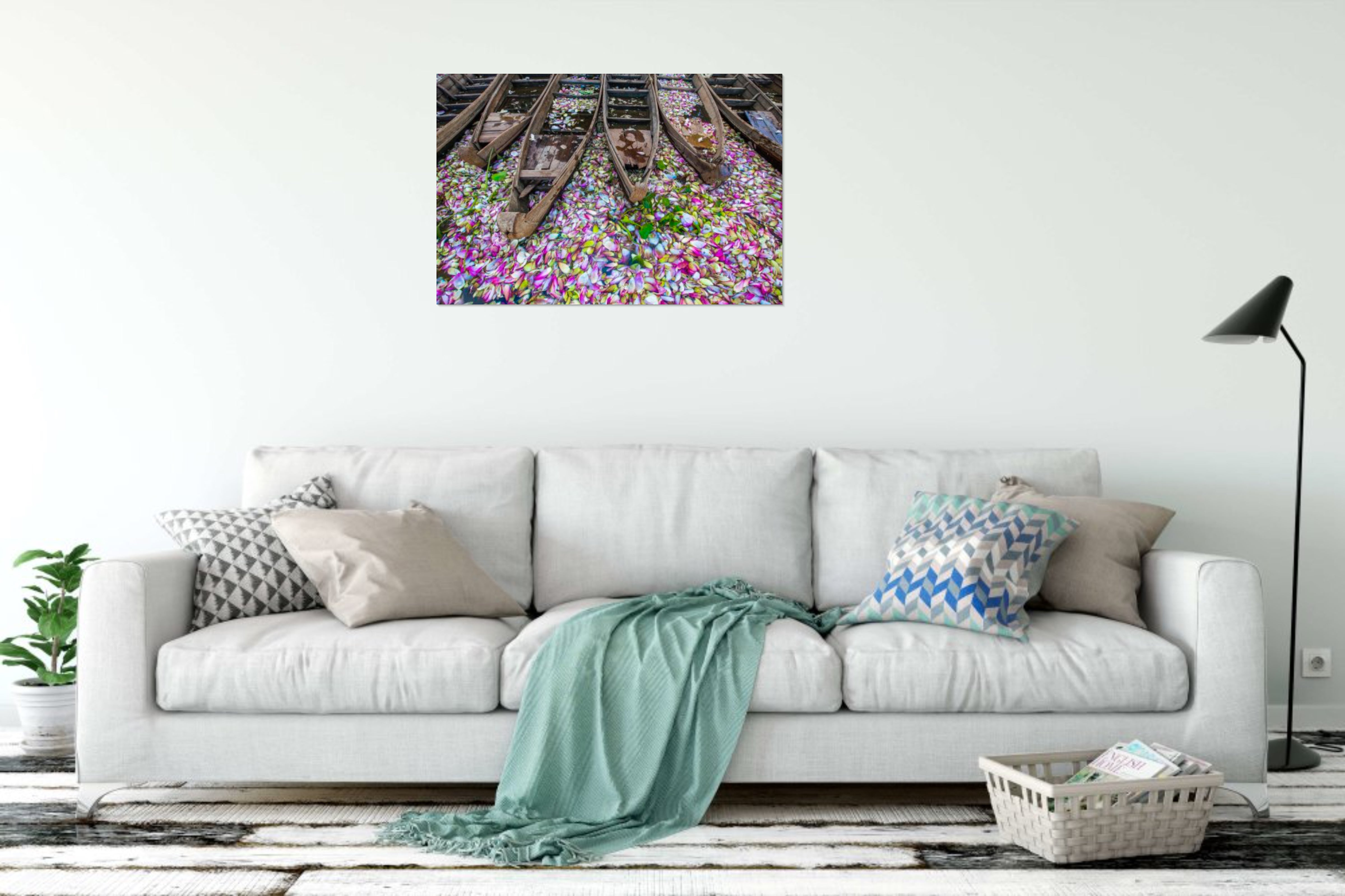 Lotus Tapestry 24x36"