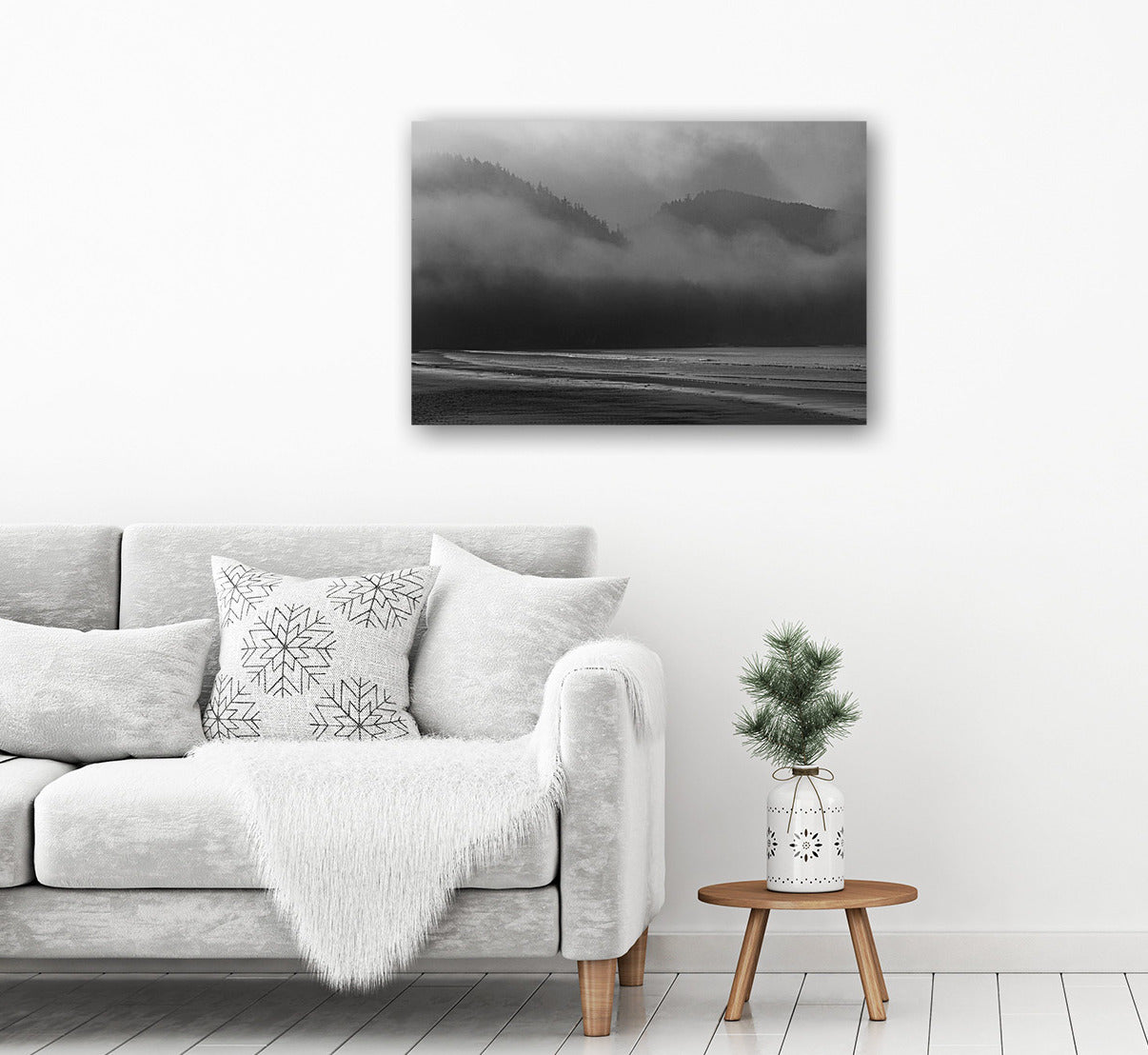 San Josef Bay in Fog 24x36"