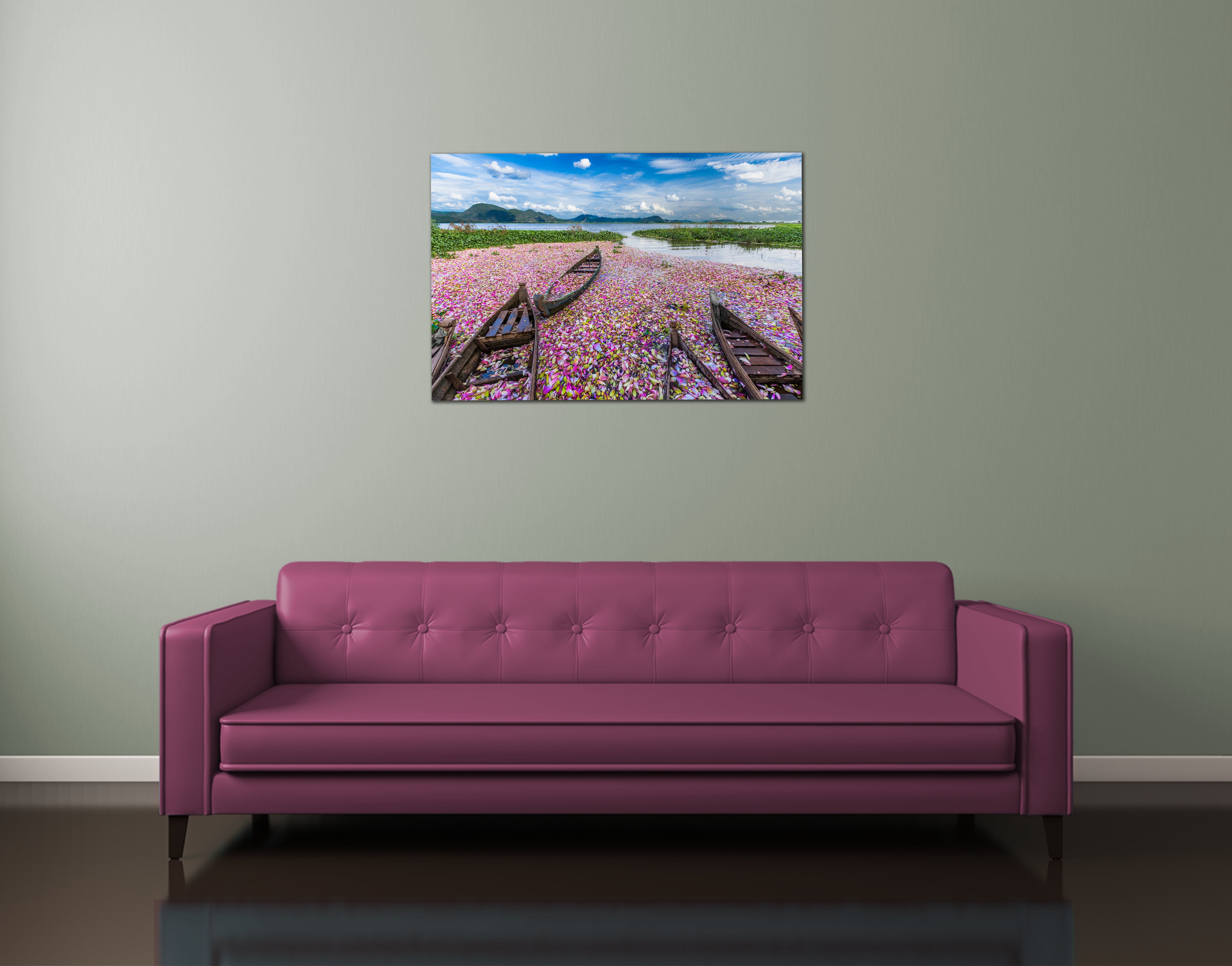 Lotus Harvest 24x36"