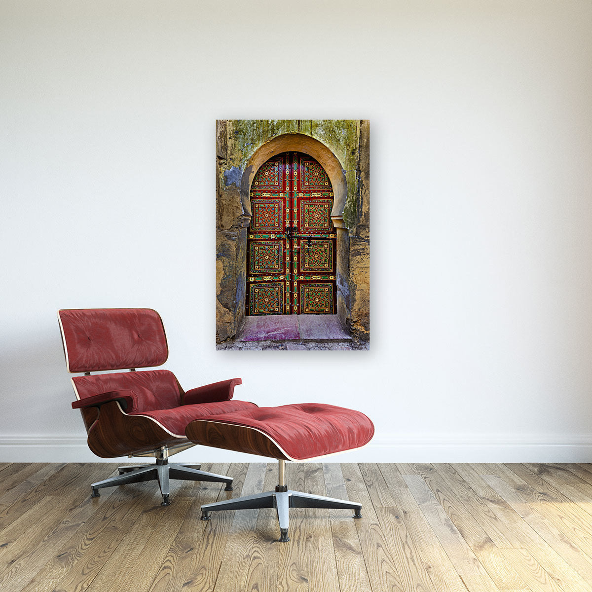 Red Moroccan Door 24x36"
