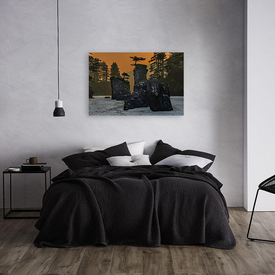San Josef Bay Sea Stacks 24x36"