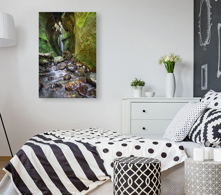 Hidden Sombrio Waterfall 24x36"