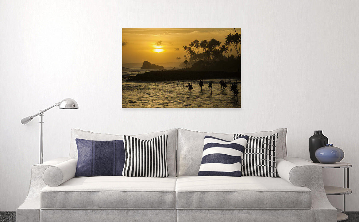 Stilt Fishermen 24x36"