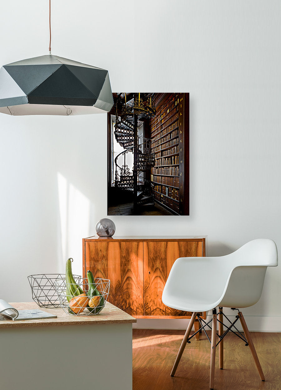 Antique Library 24x36"