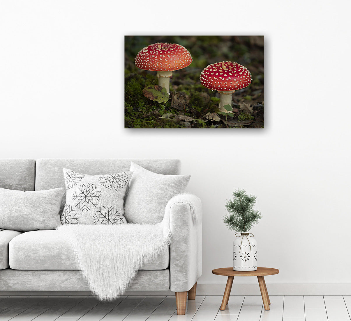 Fairy Mushrooms 24x36"