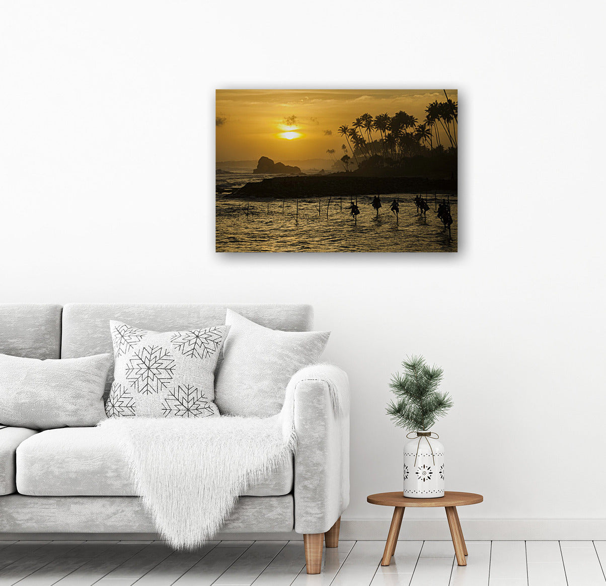 Stilt Fishermen 24x36"