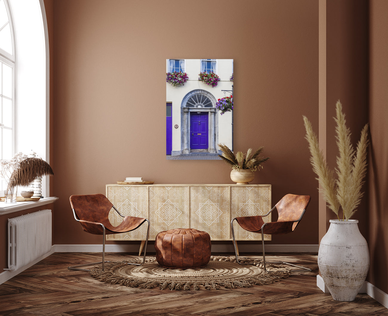 Purple Irish Door 24x36"