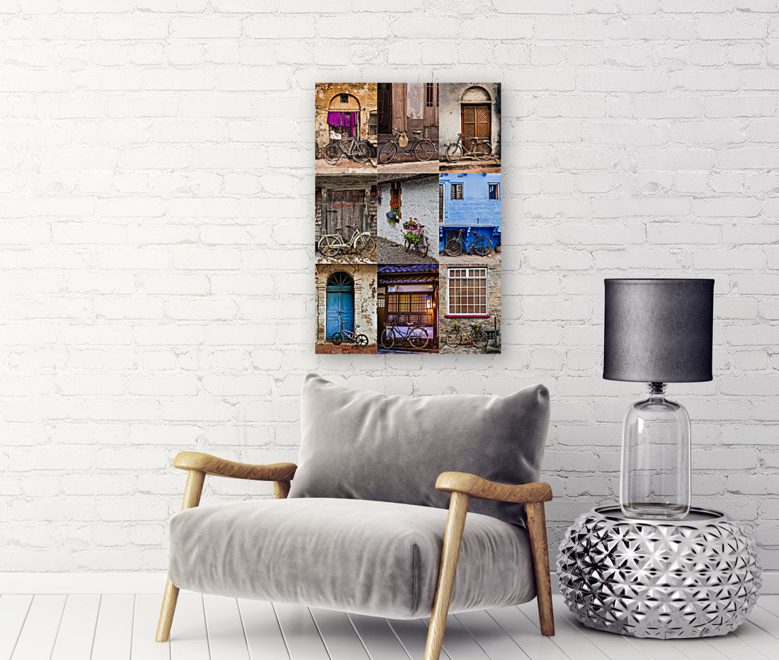 Bicycle Collage 24x36"