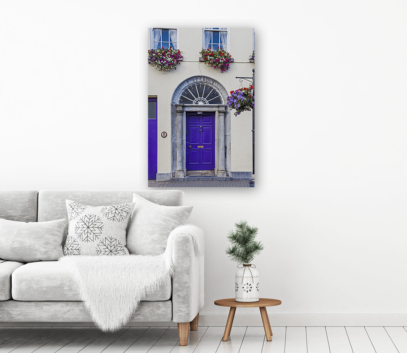 Purple Irish Door 24x36"