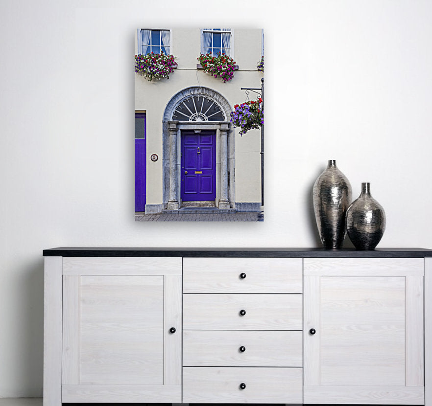 Purple Irish Door 24x36"