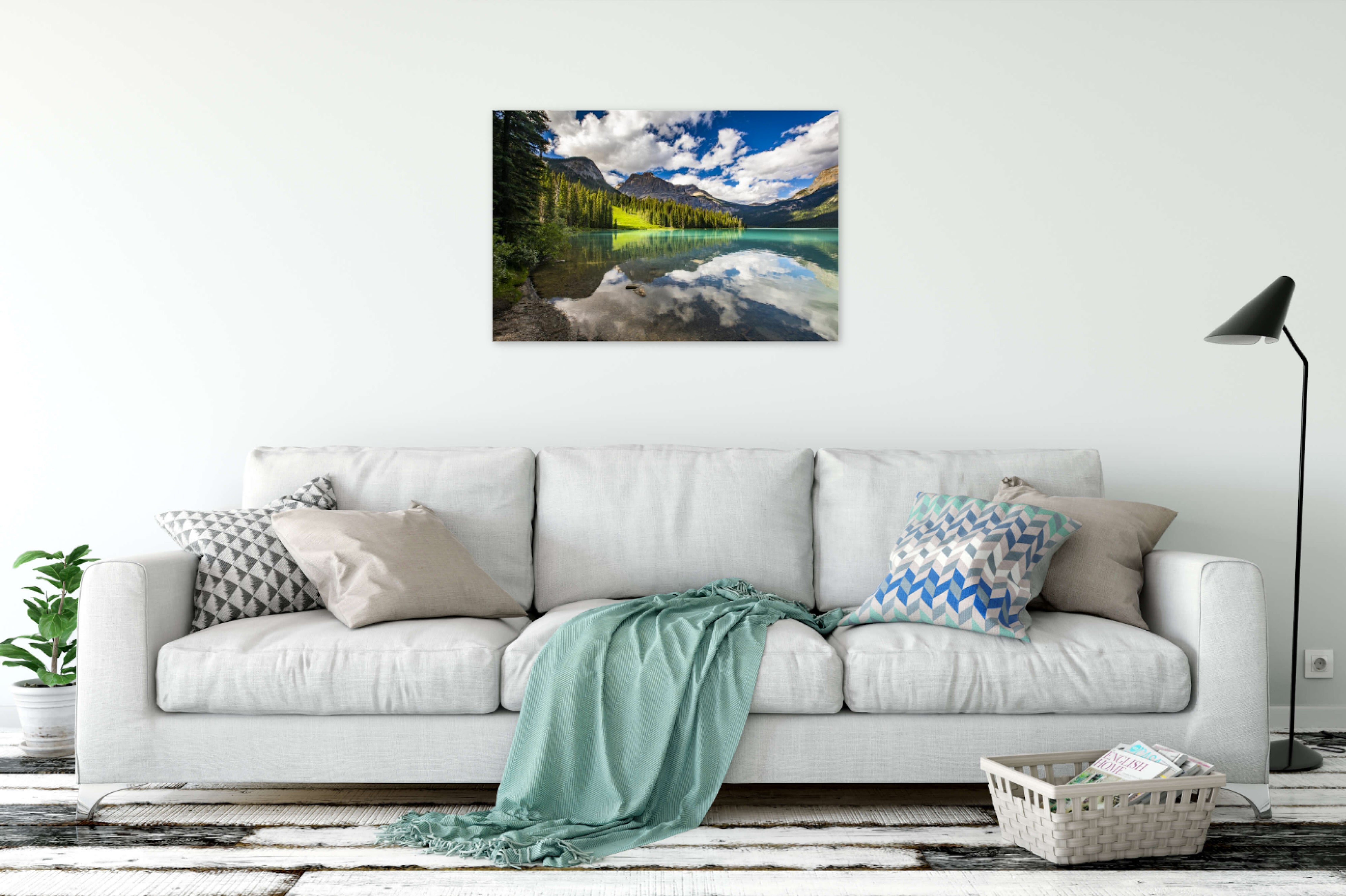 Emerald Lake in Summer 24x36"