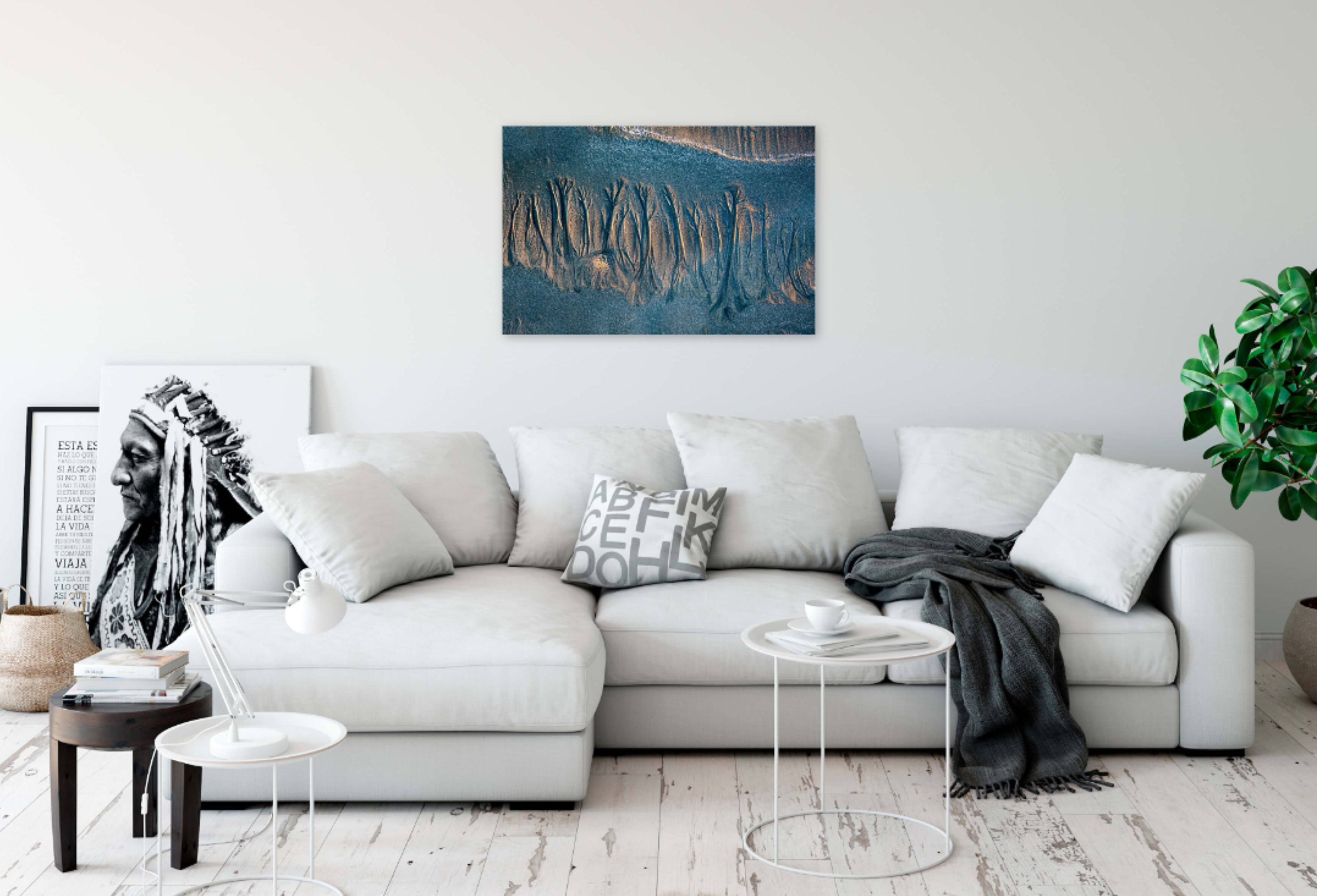 Sandmade Trees 24x36"