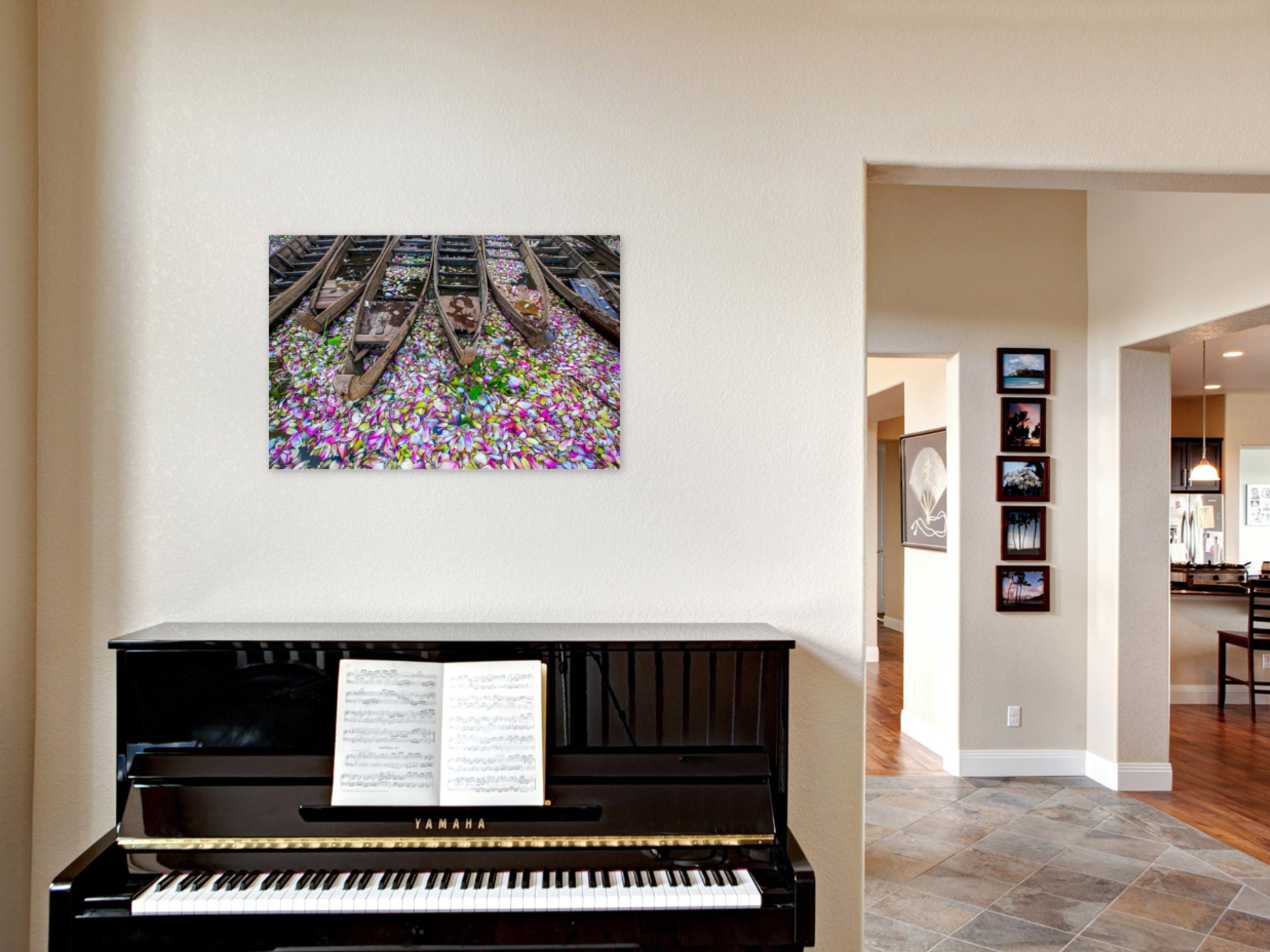 Lotus Tapestry 24x36"