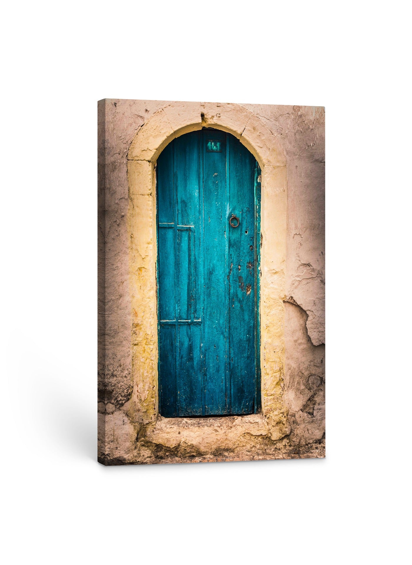 Aqua Moroccan Door 24x36"