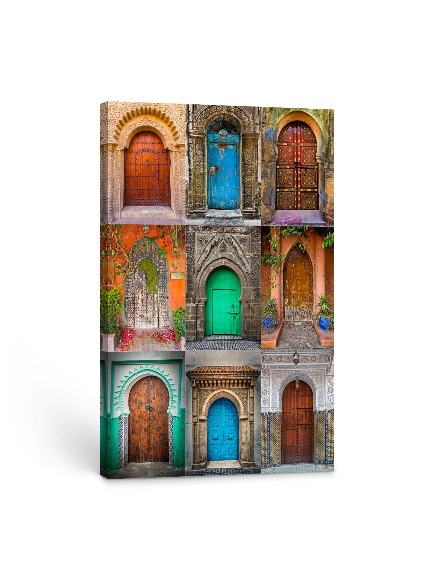Moroccan Door Collage 24x36"