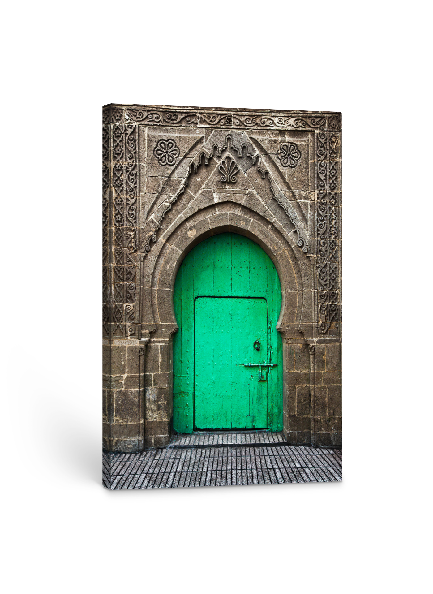 Green Moroccan Door 24x36"