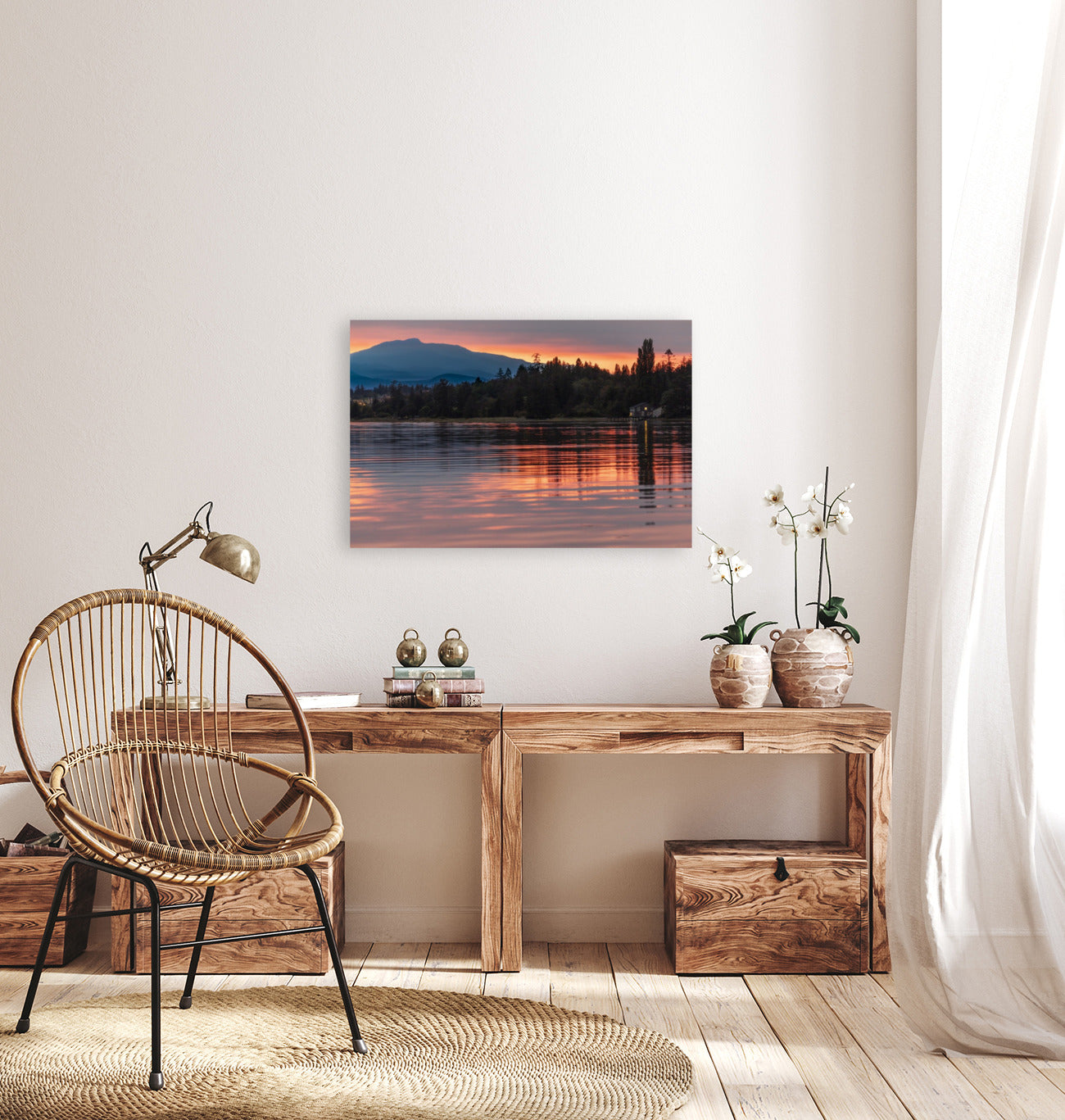 Cozy Comox Sunset 24x36"