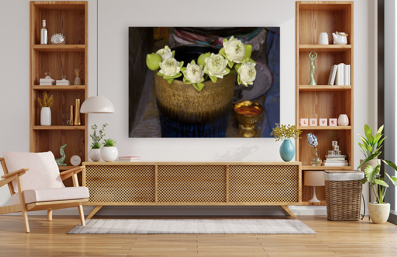 Lotus Offerings 38x54"